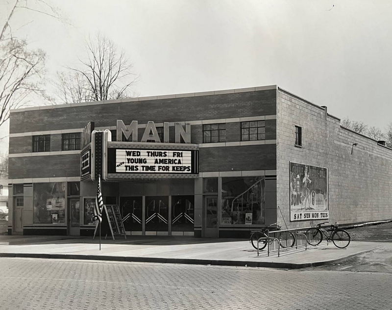 Main Theatre - Main Theatre Coldwater Publicity Photo - Osborn Studio 1942 From Andy Gray